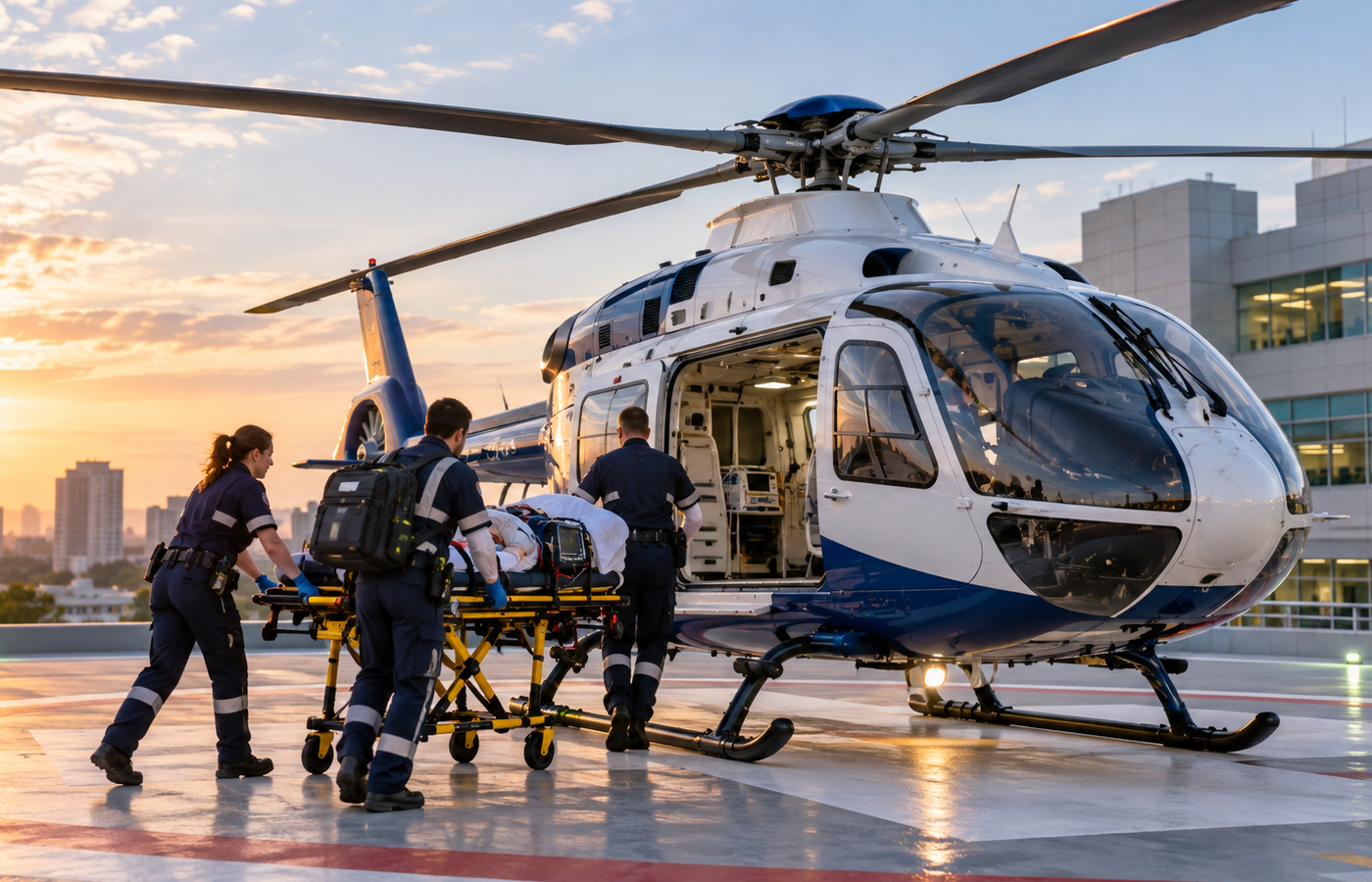 Air ambulance healthcare solution